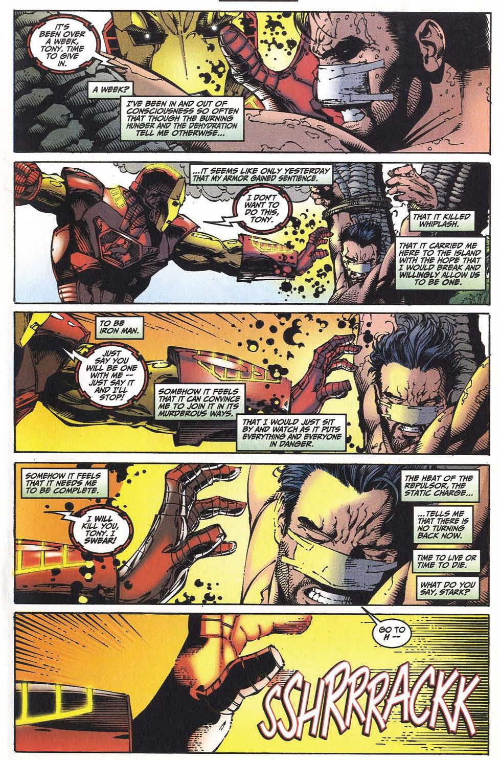 Read online Iron Man (1998) comic -  Issue #30 - 5