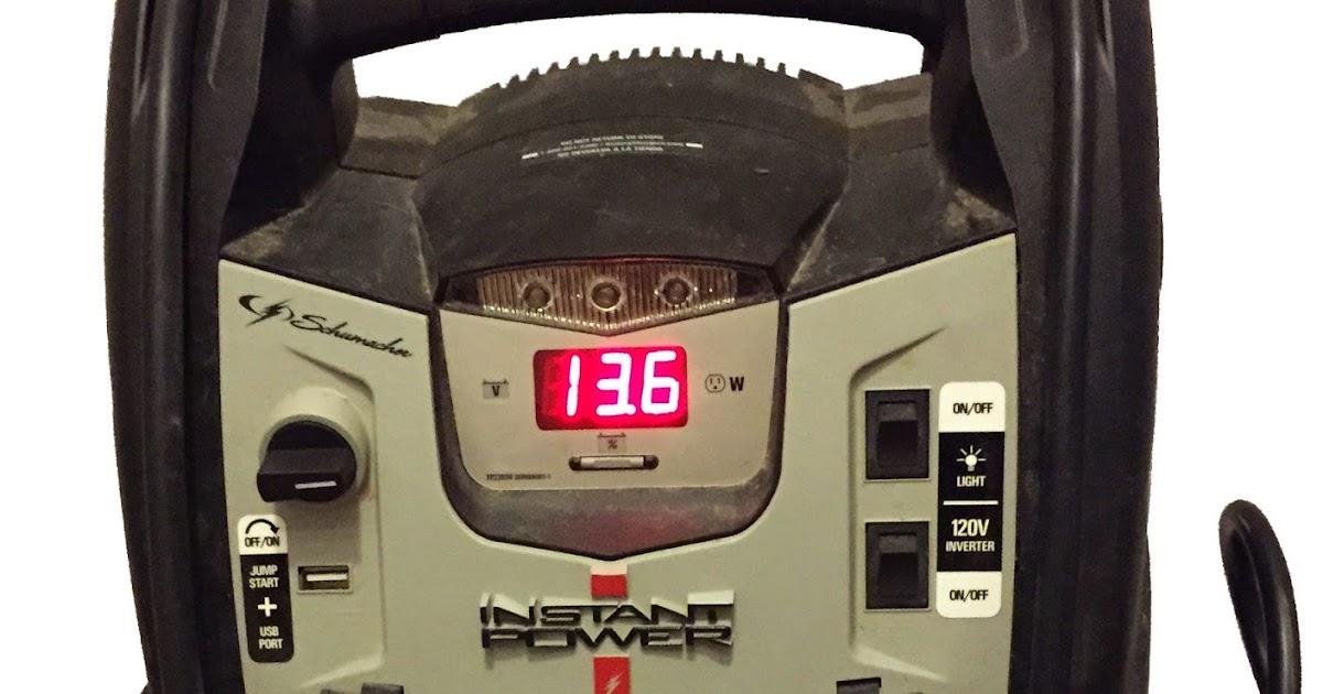 TOPONAUTIC Outdoor NewsEventsRecipes SCHUMACHER XP2260 portable jump