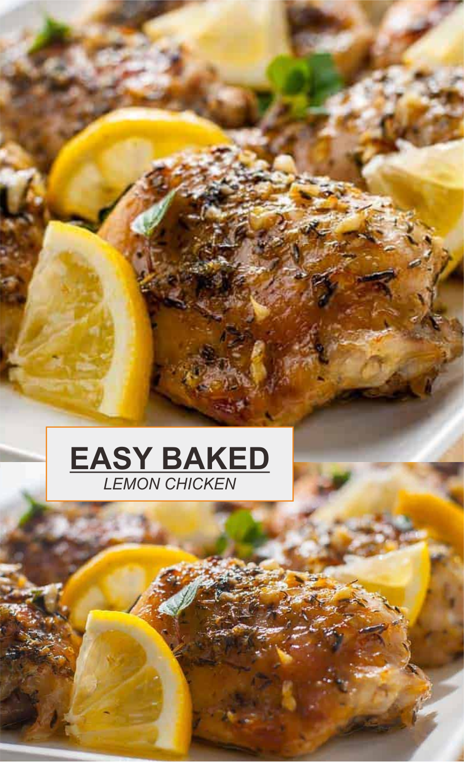 EASY BAKED LEMON CHICKEN Recipe Spesial Food