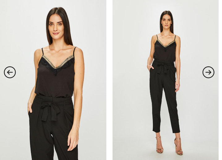 Top elegant negru de purtat la ocazii ieftin de la Only Top elegant negru de purtat la ocazii ieftin de la Only