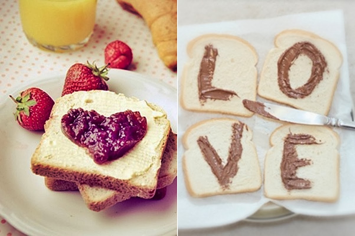 Ideias café da manhã romântico