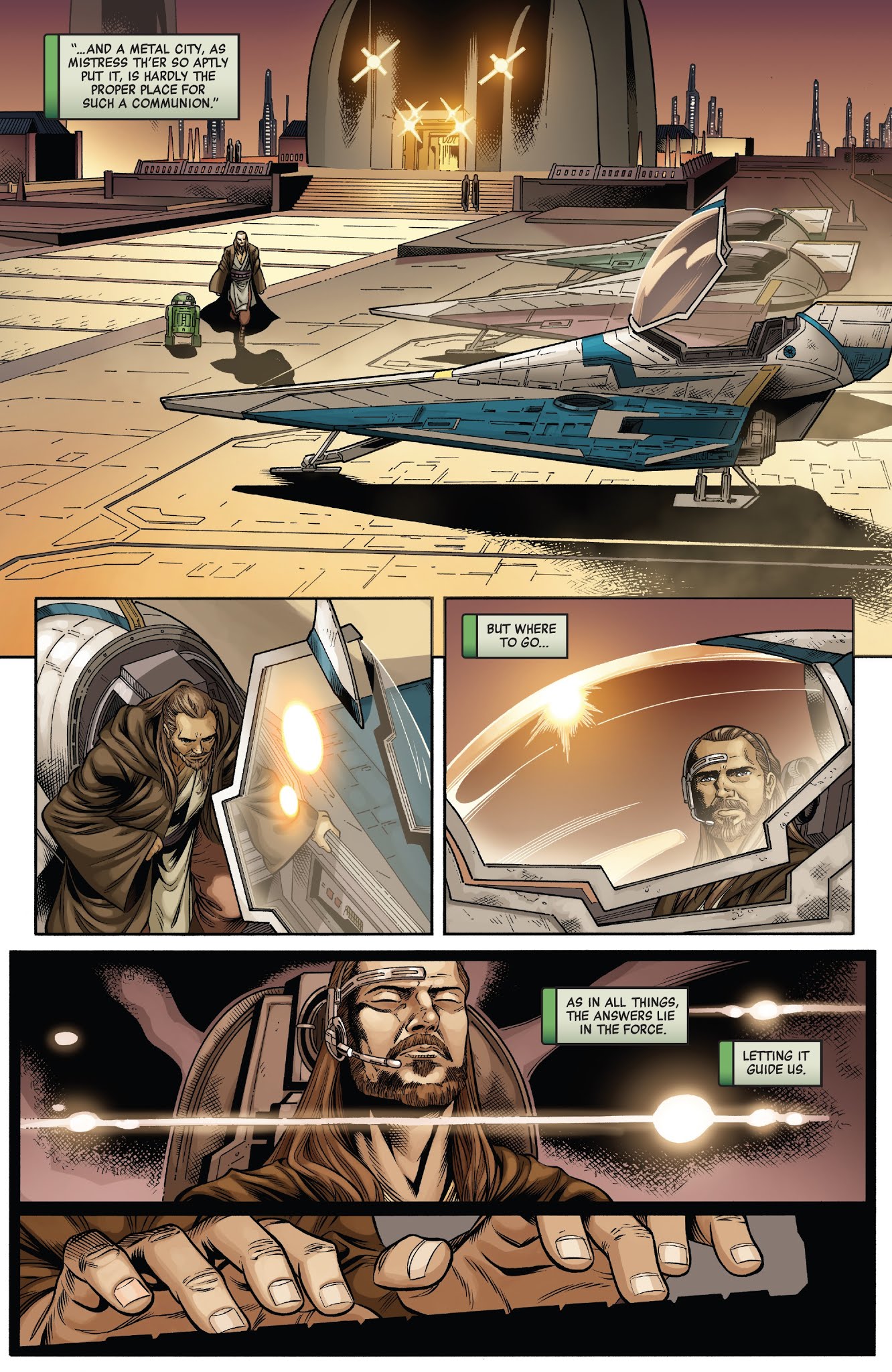 Read online Star Wars: Age of Republic: Qui-Gon Jinn comic -  Issue # Full - 10