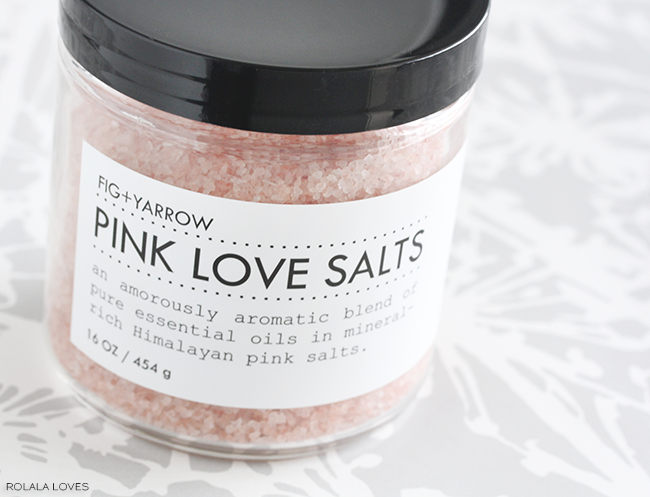 pink love salts