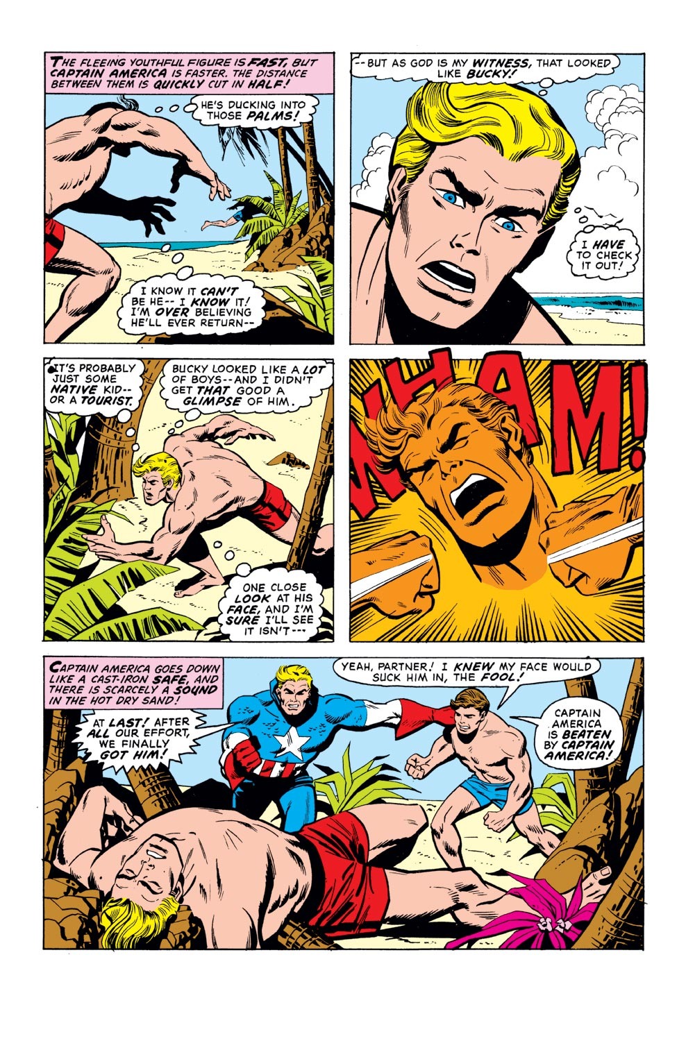 Read online Captain America (1968) comic -  Issue #155 - 4