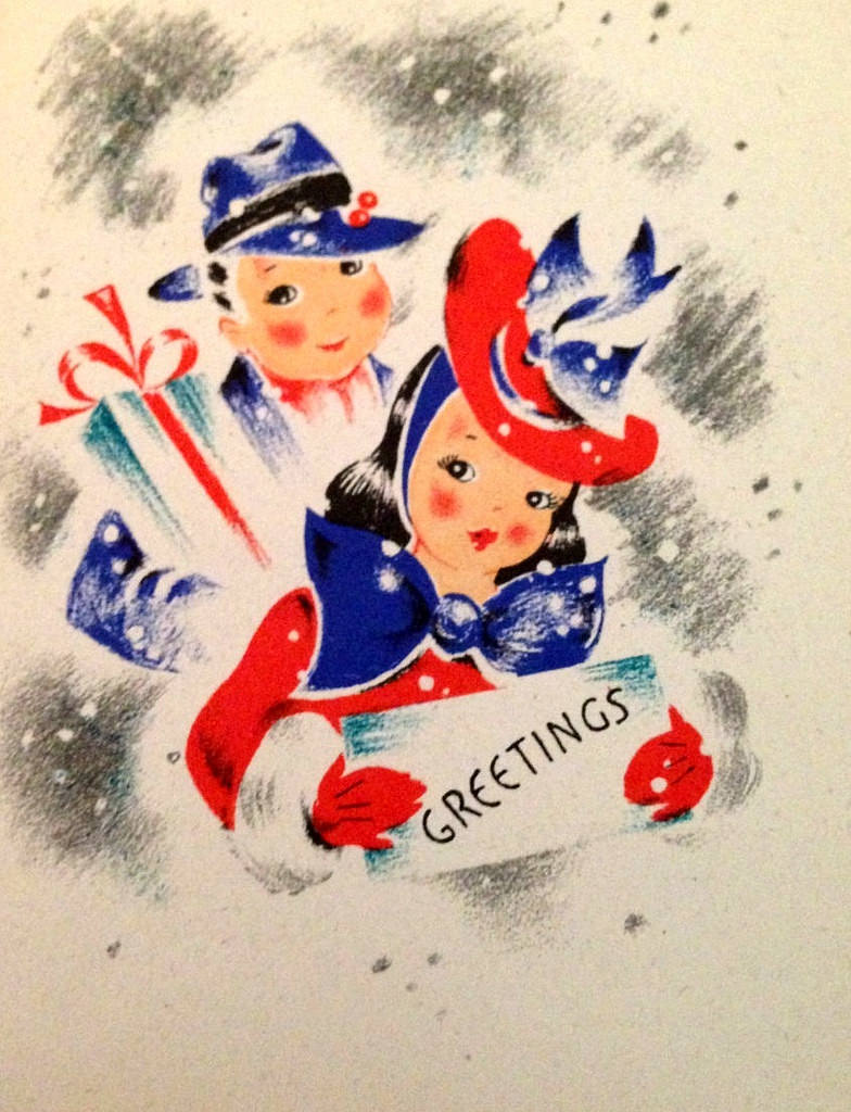 Vintage Looking Christmas Cards 