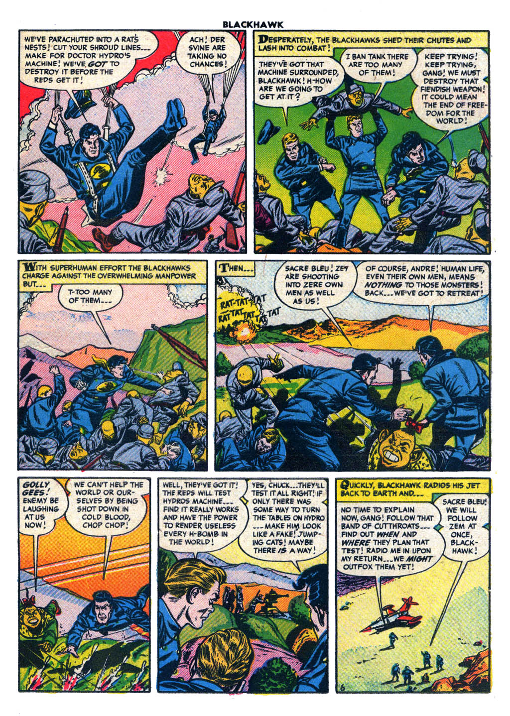 Read online Blackhawk (1957) comic -  Issue #88 - 23