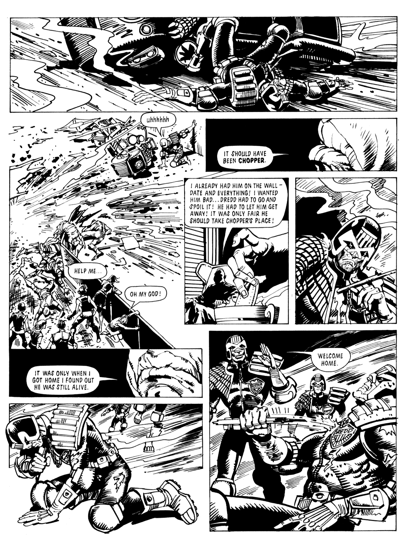 Read online Judge Dredd: The Complete Case Files comic -  Issue # TPB 12 (Part 1) - 7
