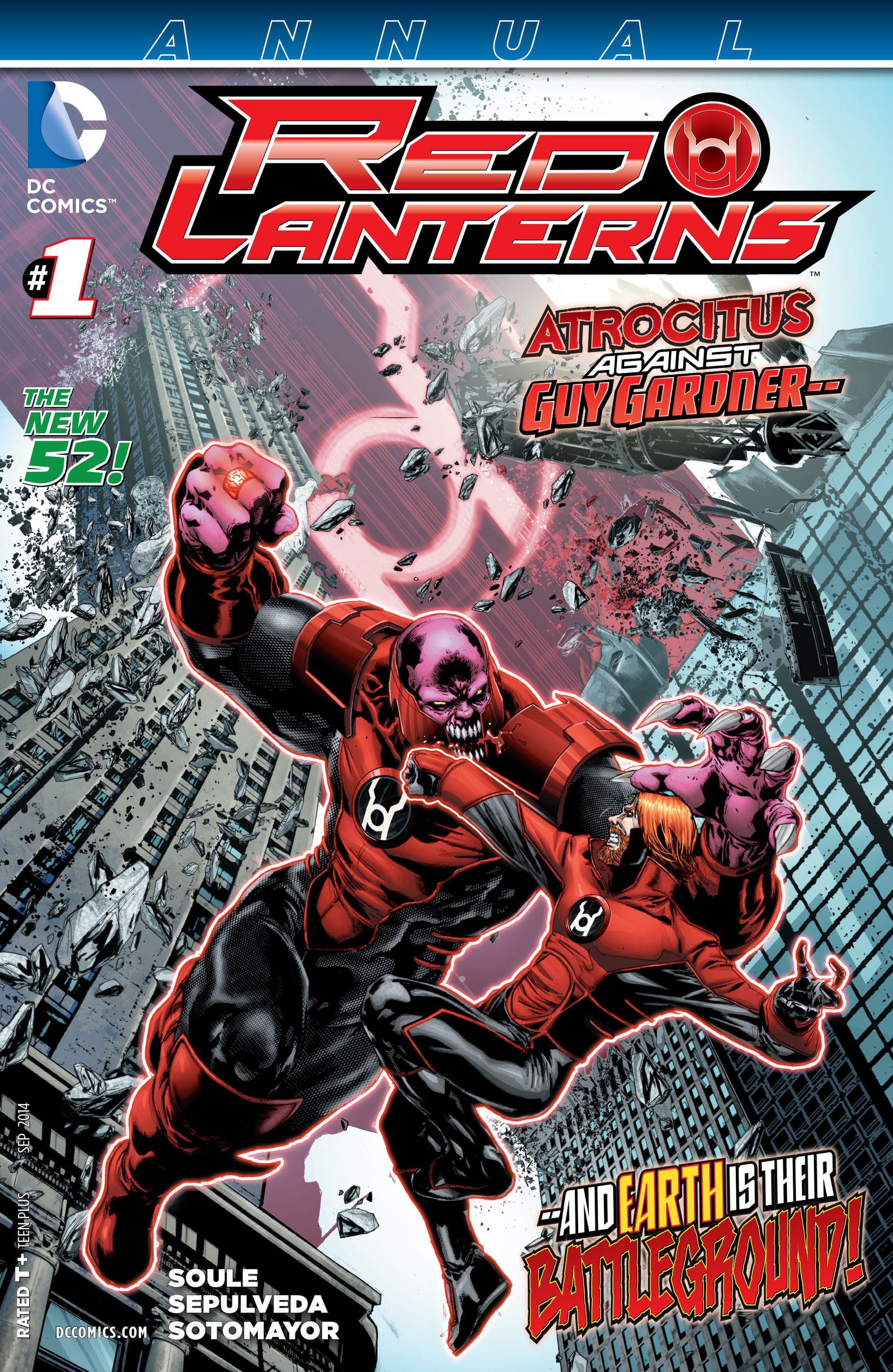 Red Lanterns issue Annual 1 - Page 1