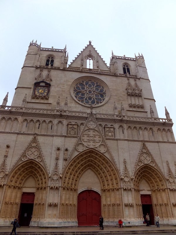 Lyon vieux cathédrale saint-jean