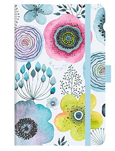 PT Small Aquarellblüten 272719 2019: Buchkalender - Terminplaner mit hochwertiger Folienveredelung und Prägung. 9 x 14 cm