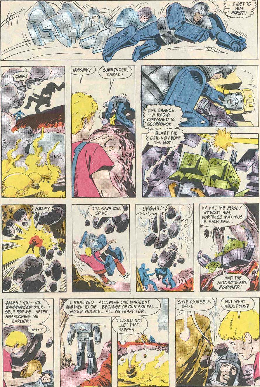 Read online The Transformers (1984) comic -  Issue #38 - 22