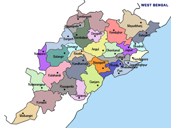 Rourkela In Odisha Map Orissa ~ Prepare Gk