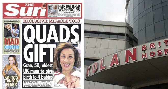 Kolan British Hospital In North Cyprus Makes Headlines After Oldest Mother Of Quads Gives Birth