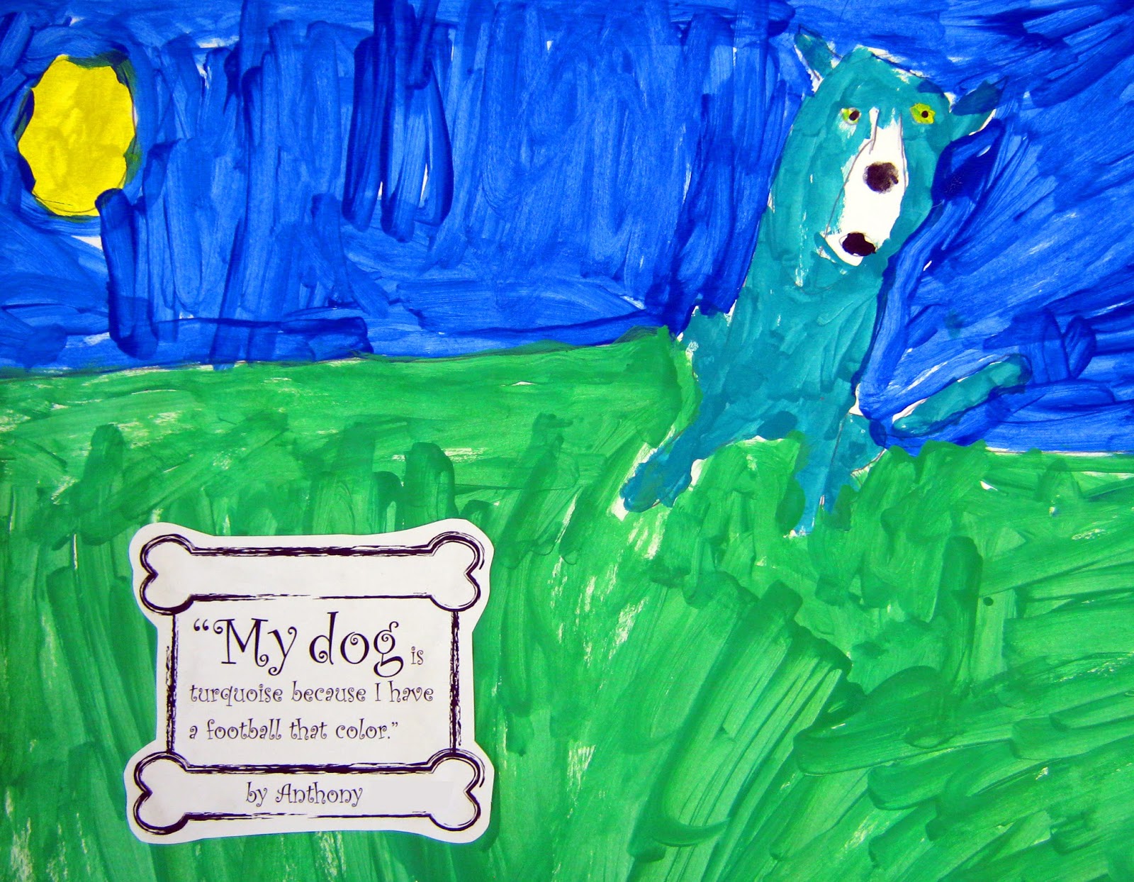 Mrs. Levine's Art Room KINDERGARTEN . . . Why is Blue dog blue?