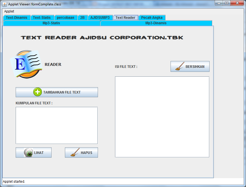JAVA MEMBUAT MP3 PLAYER SEPERTI WINAMP/AIMP MOKLET BEST INFORMATION