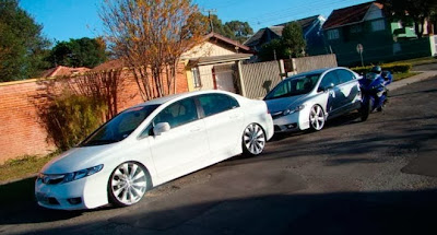 Honda Civic Rebaixado Rodas 20"