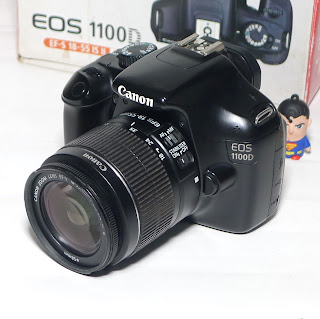 Kamera Canon EOS 1100D Fullset Bekas Di Malang