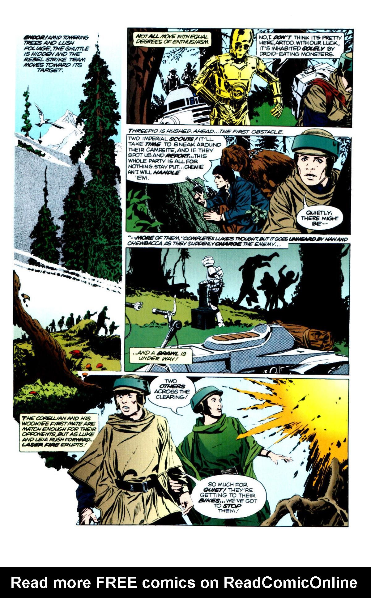 Read online Classic Star Wars: Return of the Jedi comic -  Issue #2 - 8