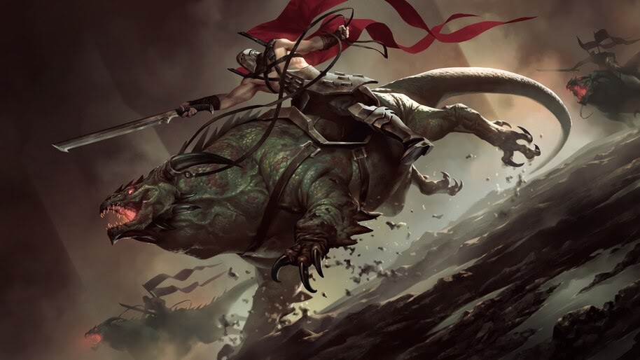 Legends of Runeterra, Basilisk Rider, 4K, #4.1494