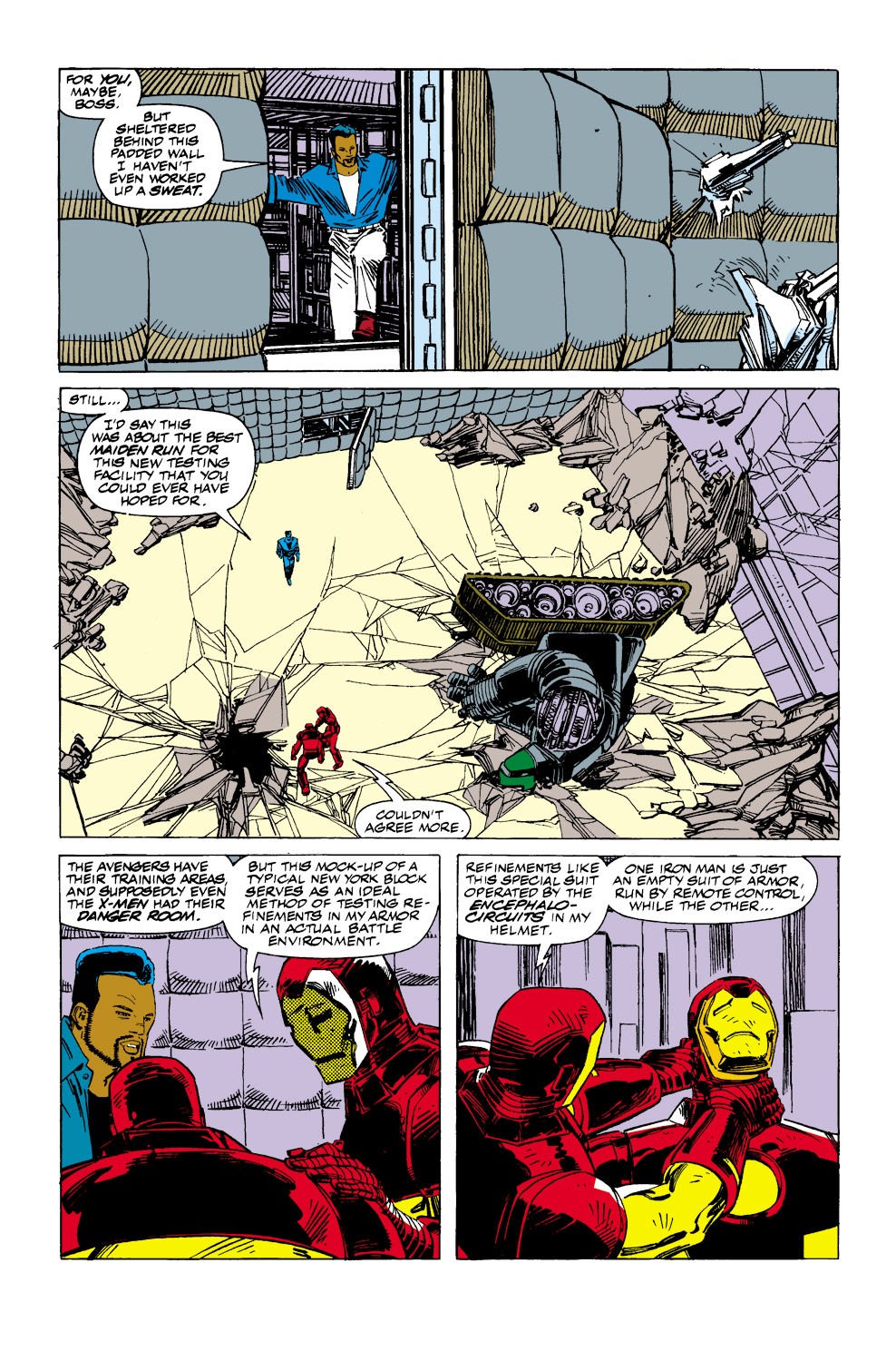 Read online Iron Man (1968) comic -  Issue #258 - 10