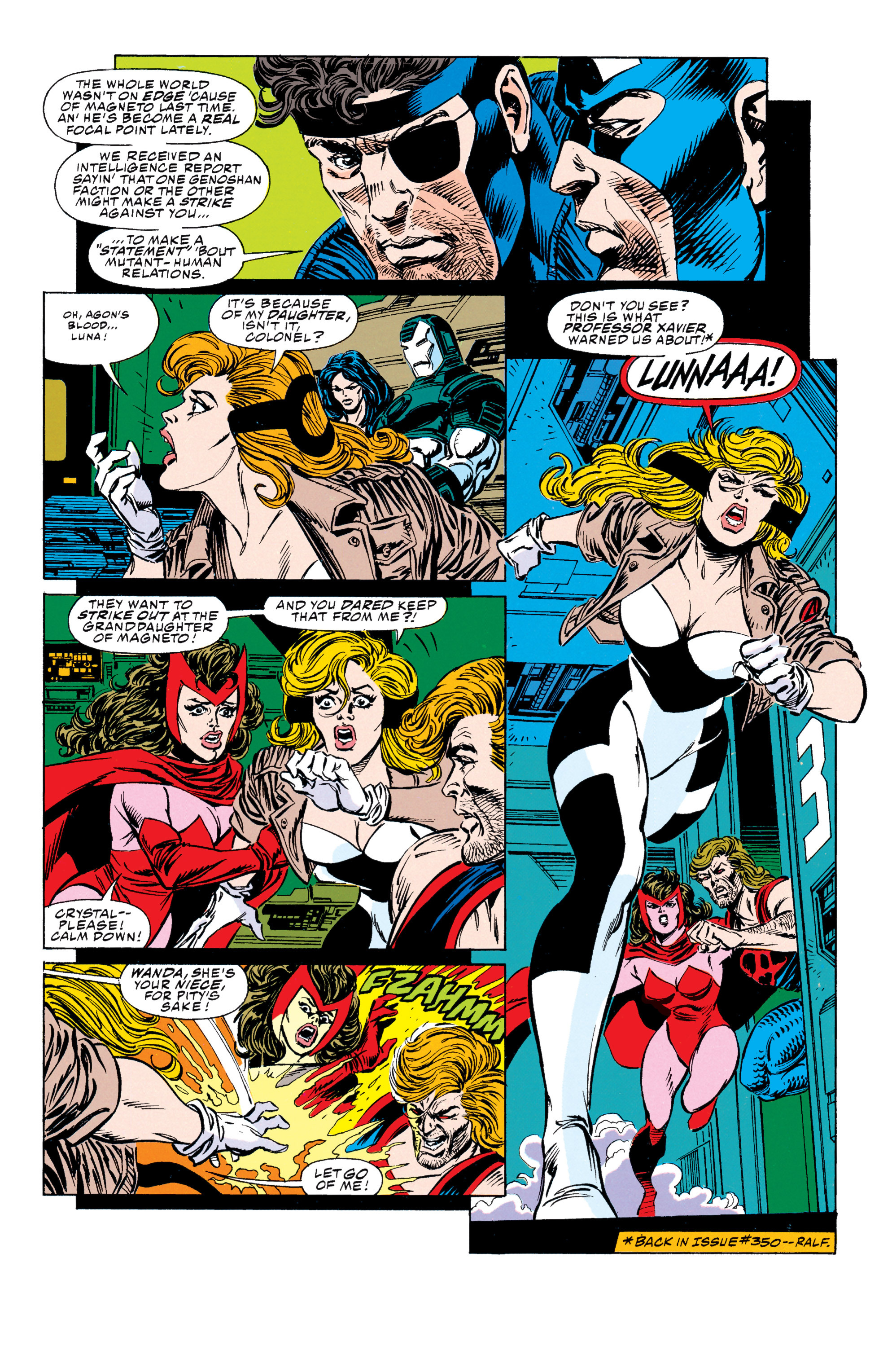 Read online Avengers: Avengers/X-Men - Bloodties comic -  Issue # TPB (Part 1) - 10