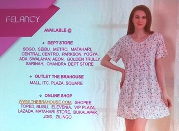 department store outlet the bra house dan online shop felancy nurul sufitri blogger