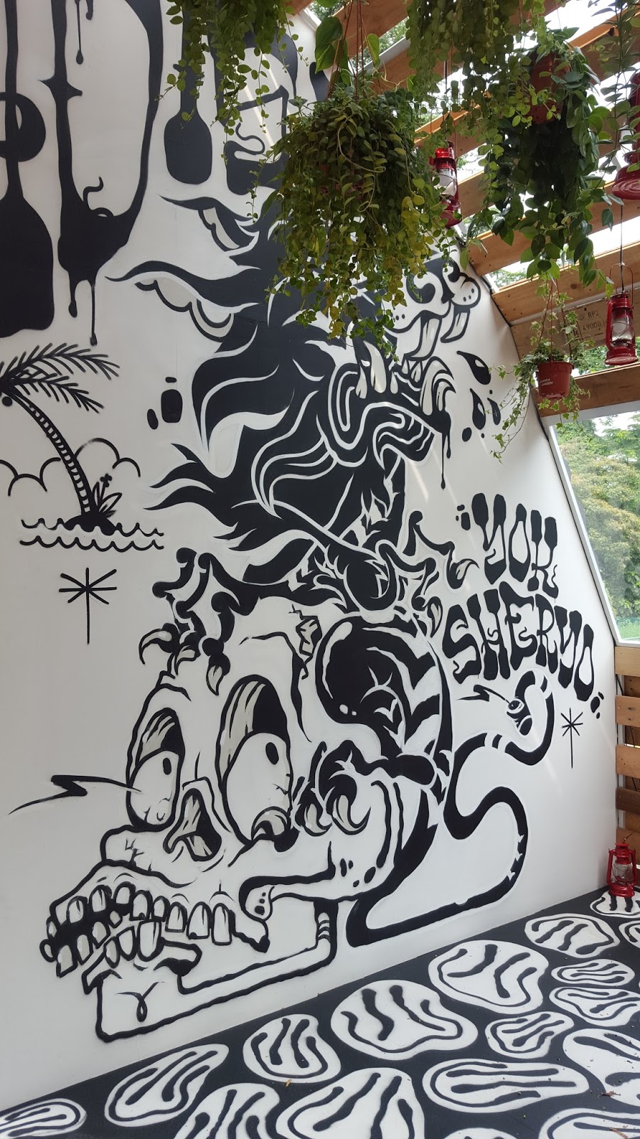 Paintings at the Exhibitions Lock Route Gillman Barracks