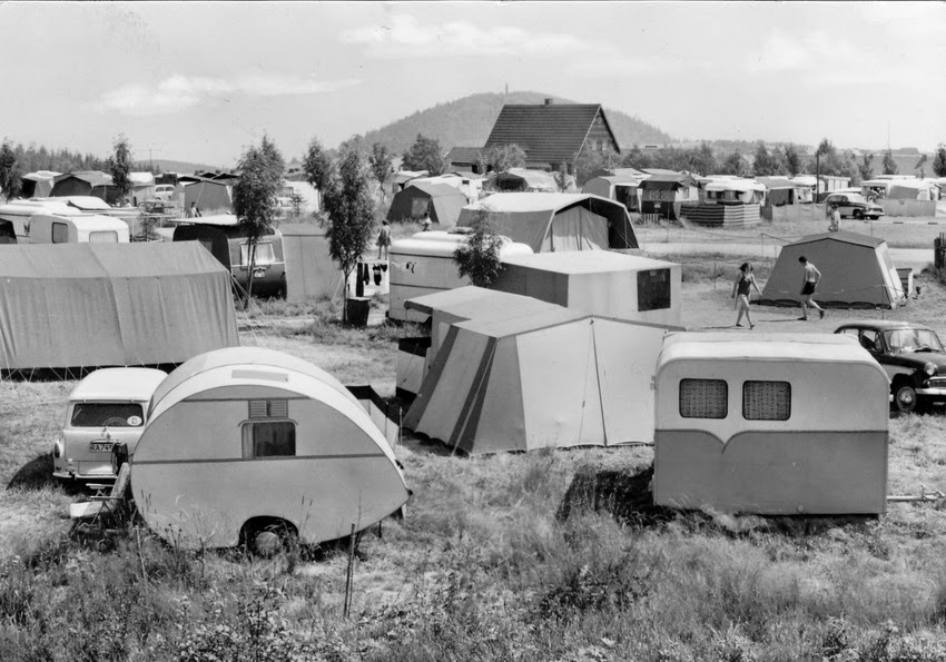 Antique and Classic Photographic Images: Camping in Altenberg, DDR (GDR ...