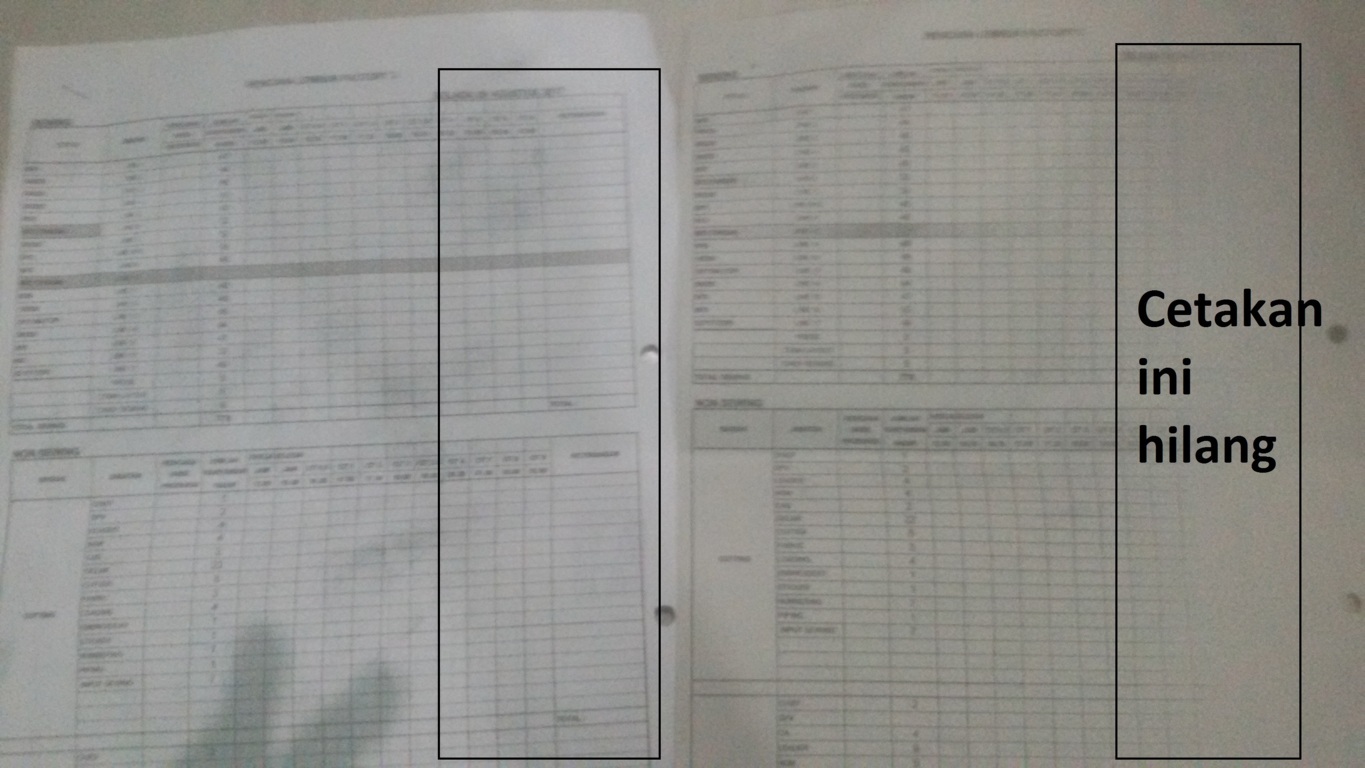 Mengatasi Hasil Fotocopy Tidak Rata Pesan Copy