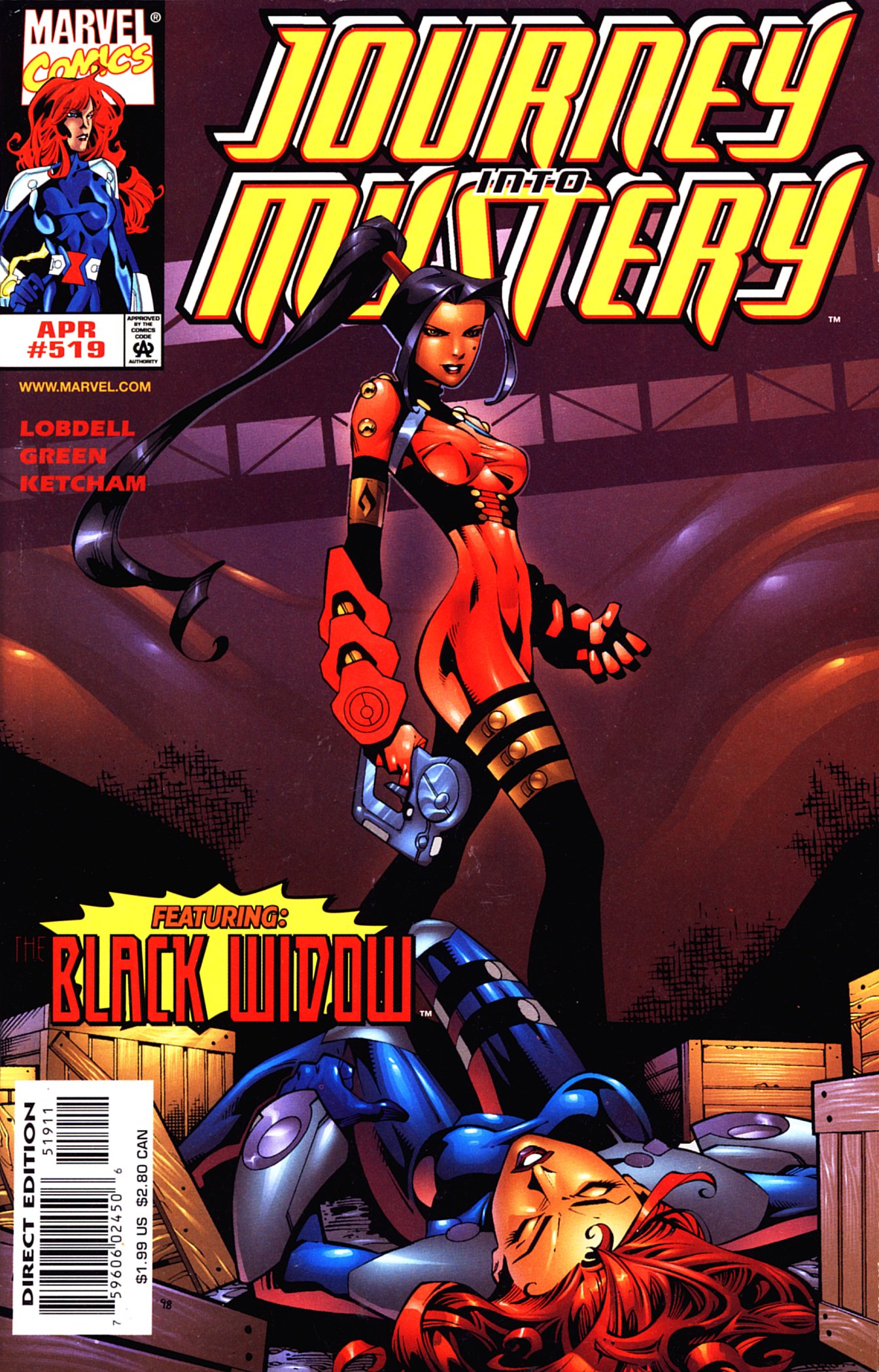 Read online Journey Into Mystery (1996) comic -  Issue #519 - 1