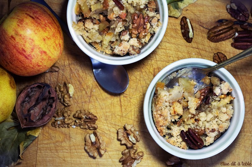 recette Crumble d'automne