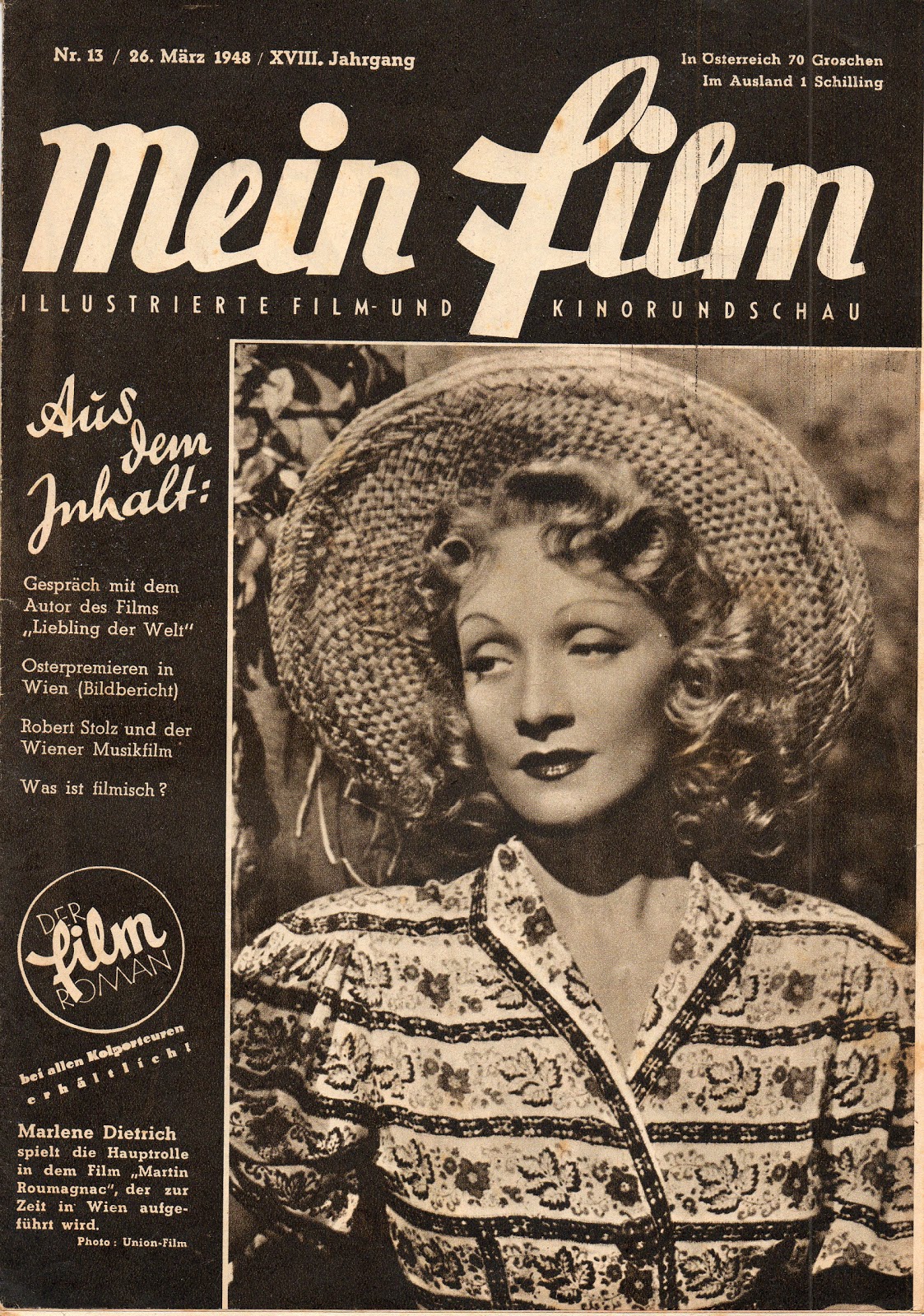 Marlene Dietrich Collection: Marlene Dietrich - Mein Film 1948.