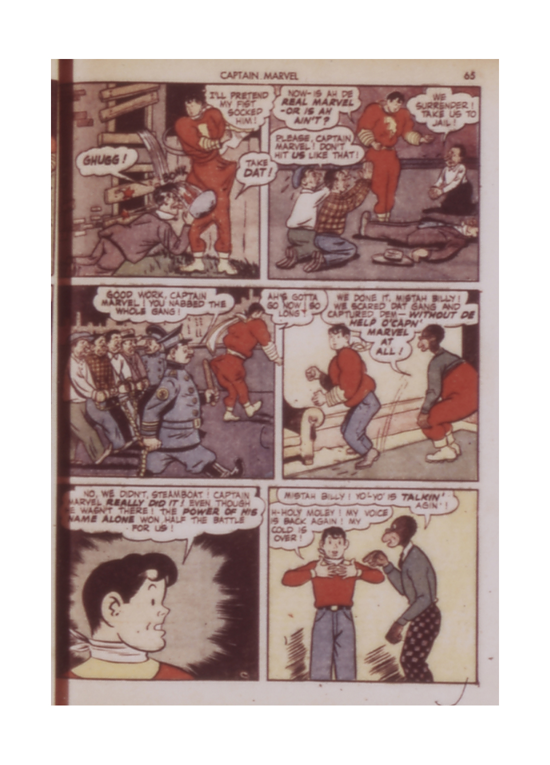 Read online Captain Marvel Adventures comic -  Issue #21 - 65