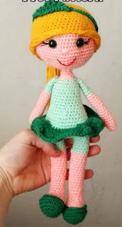 PATRON GRATIS MUÑECA AMIGURUMI 52653