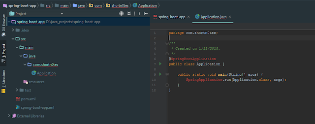 How to create a Spring Boot web application using Intellij IDEA ...
