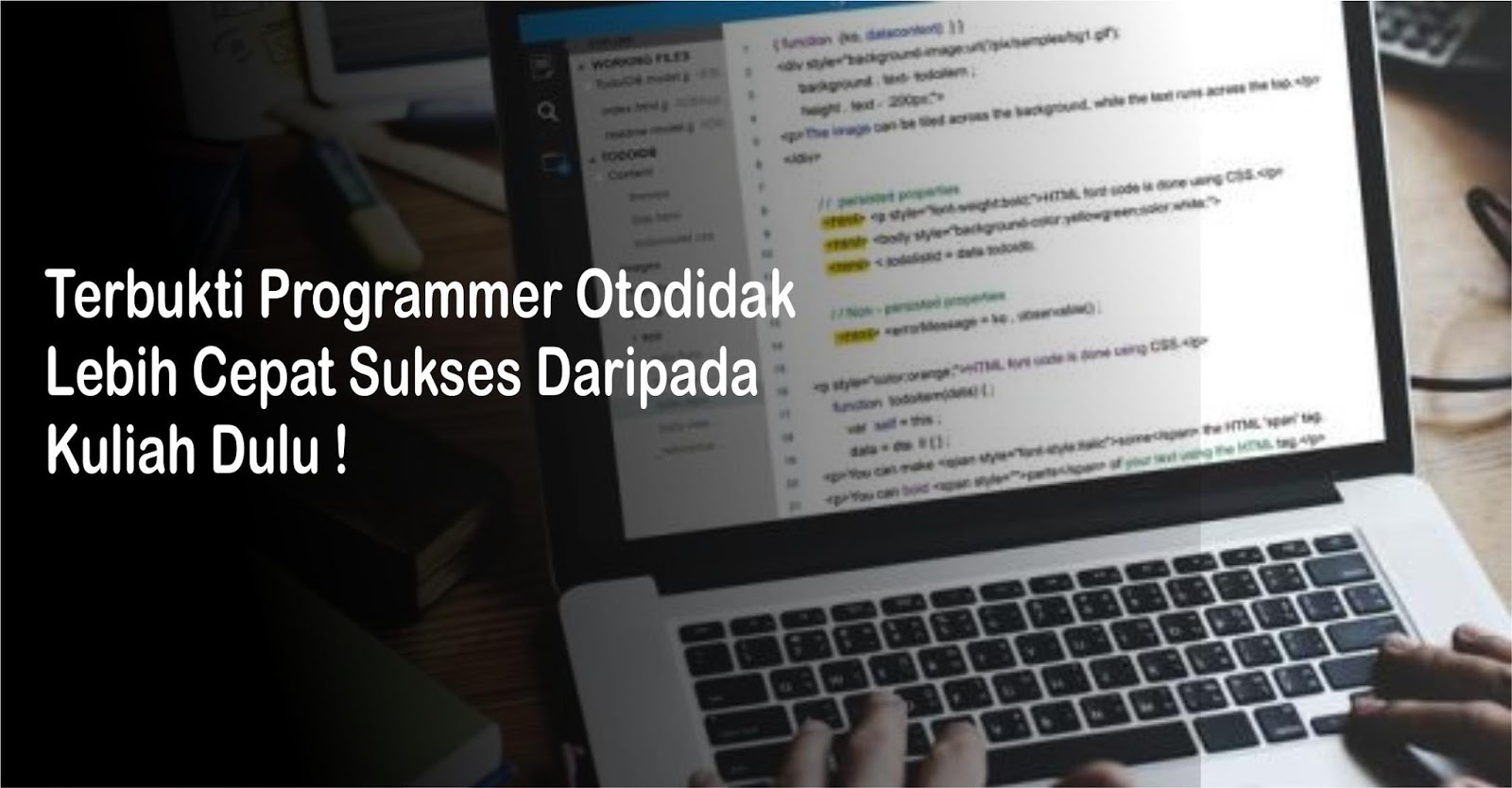 Terbukti Programmer Otodidak Lebih Cepat Sukses Daripada Kuliah Dulu Komputer 67
