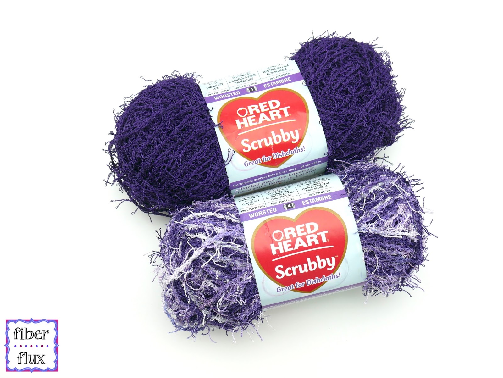 Fiber Flux Yarn 101 Scrubby from Red Heart