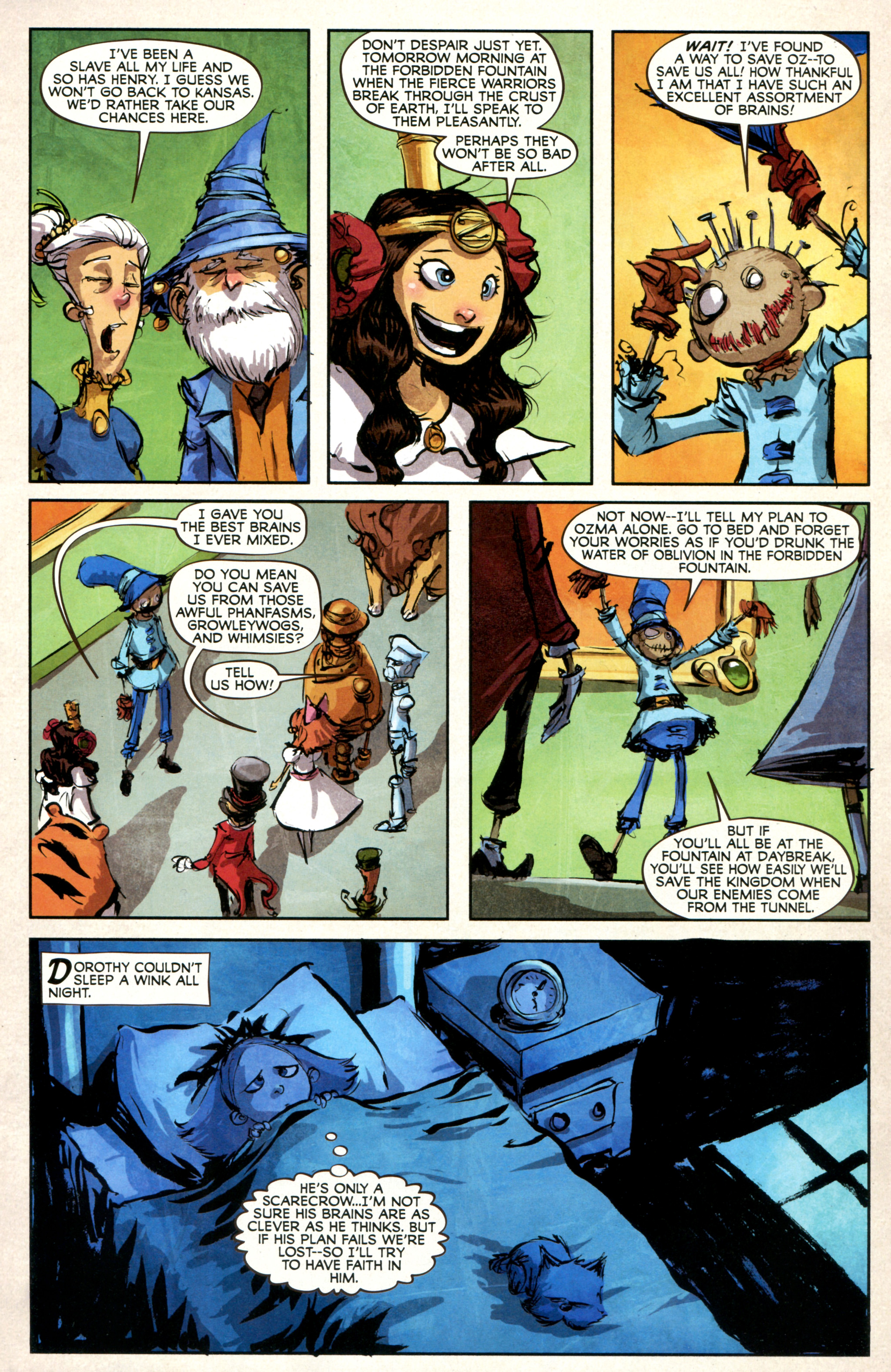 Read online The Emerald City of Oz comic -  Issue #5 - 10