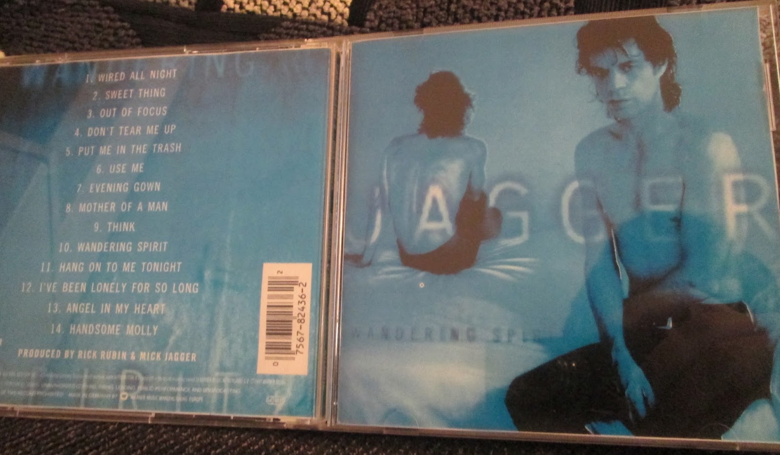 The last Dj´s refugee Mick Jagger. Wandering Spirit