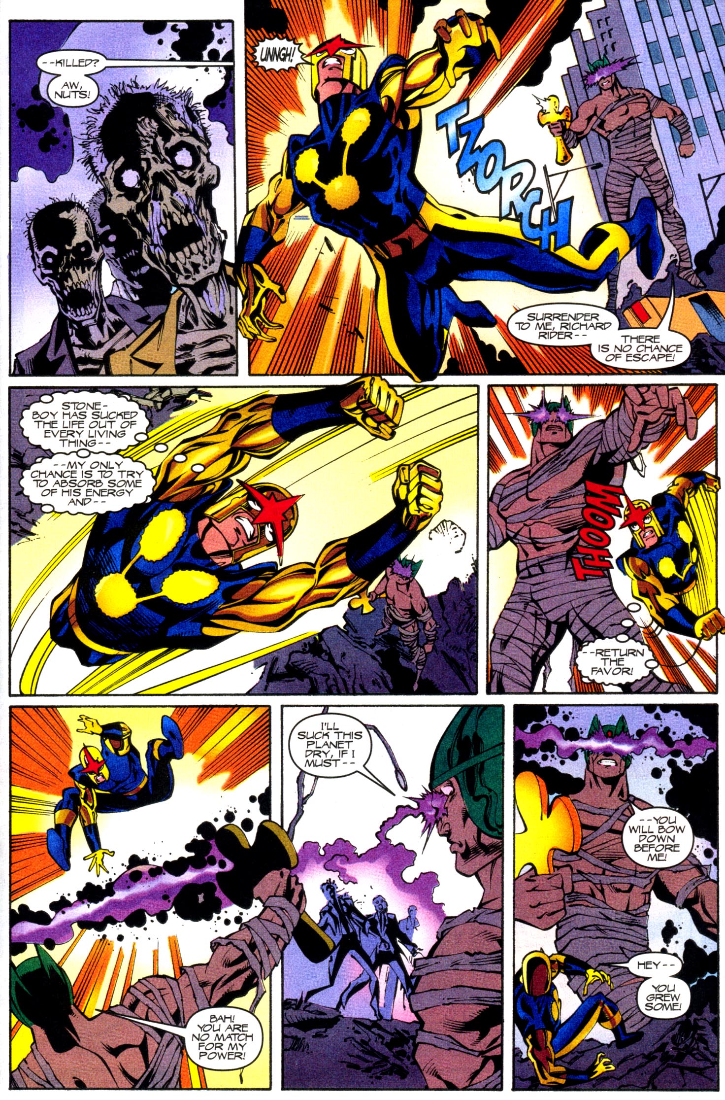 Read online Nova (1999) comic -  Issue #6 - 14