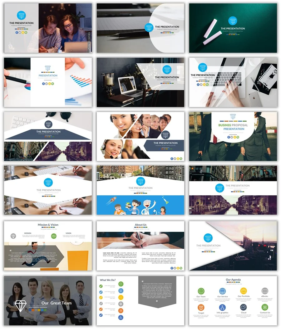 slides powerpoint for business presentation