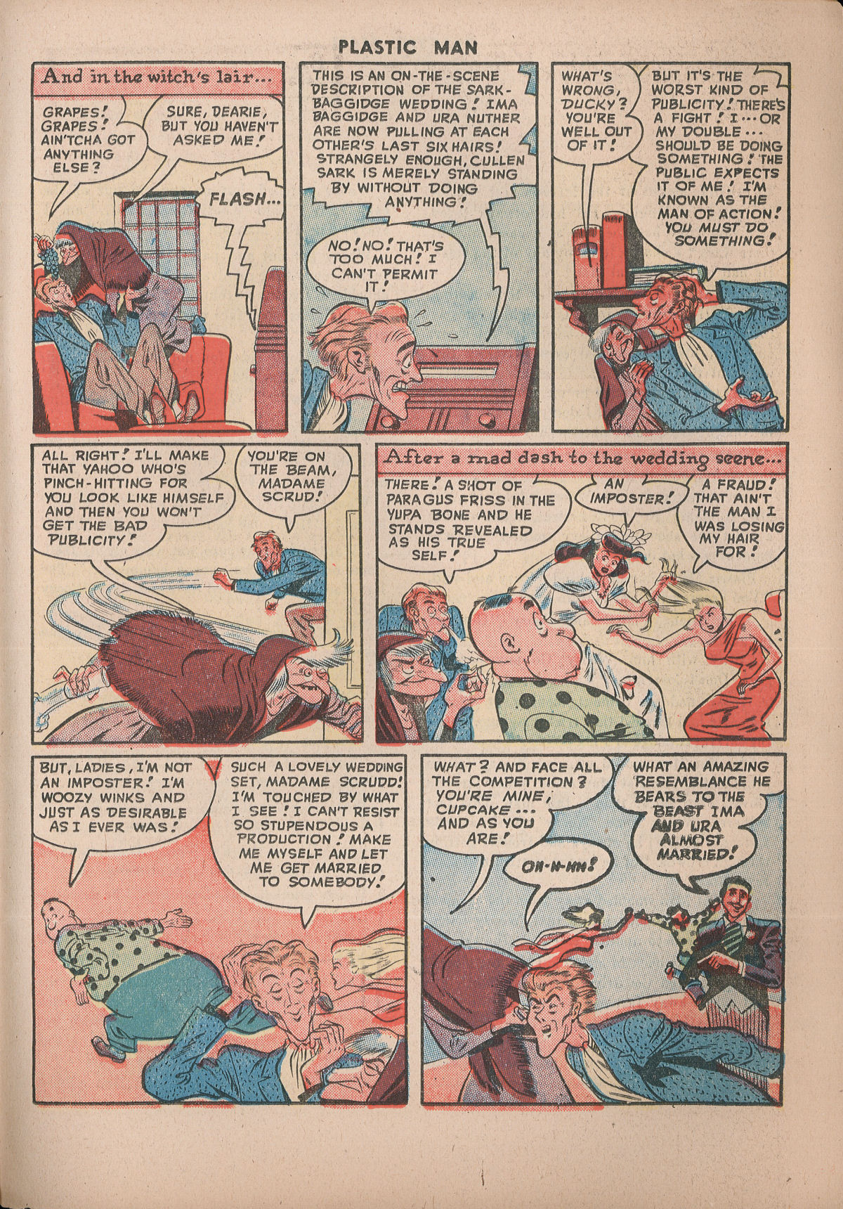 Read online Plastic Man (1943) comic -  Issue #11 - 33