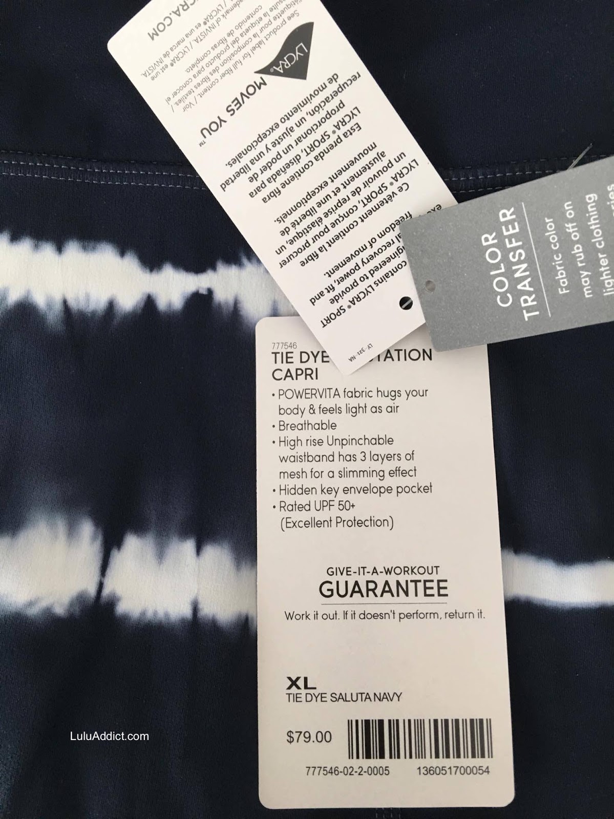 athleta tie dye salutation