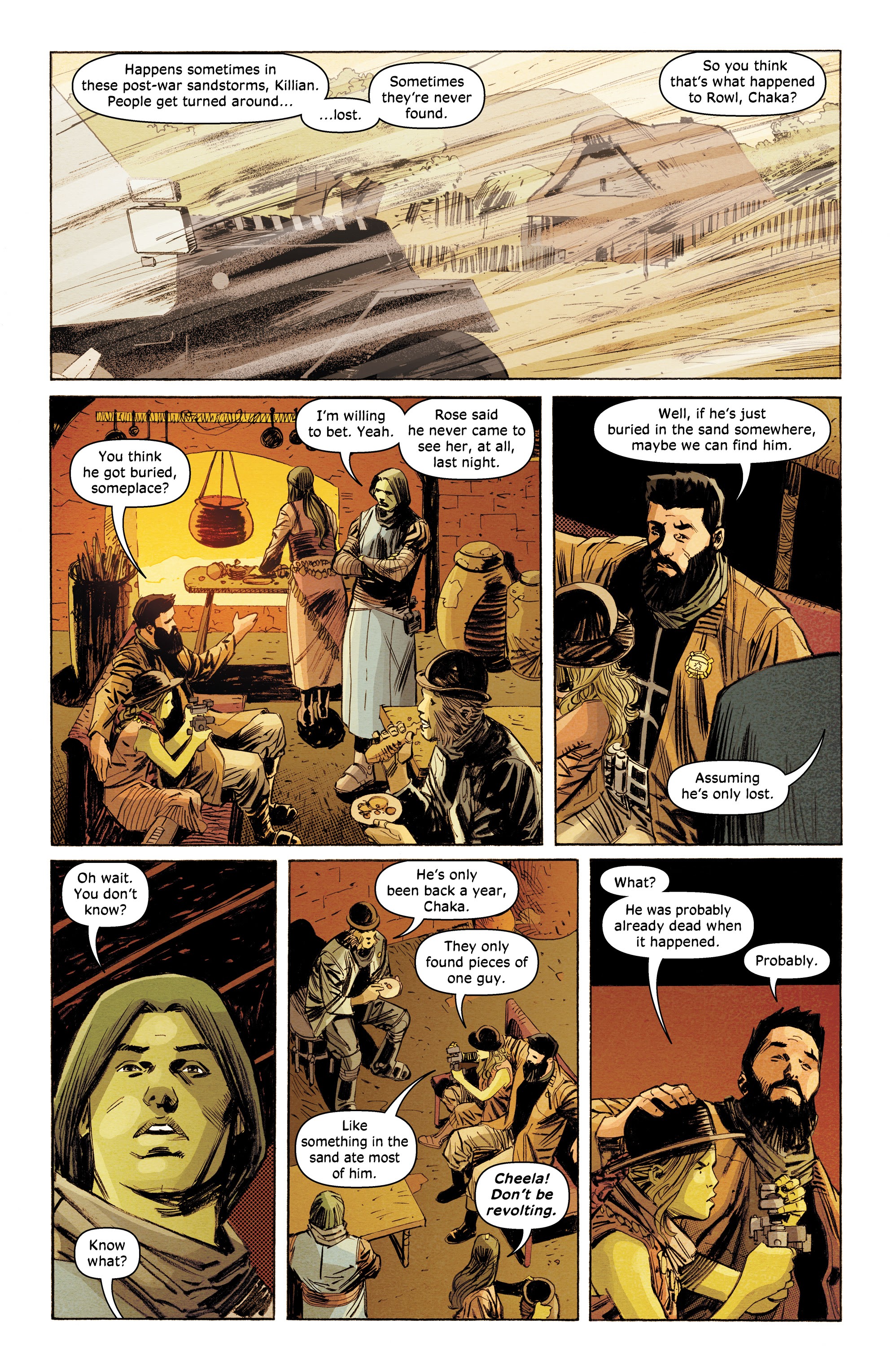 Read online Edgeworld: Sand comic -  Issue #1 - 21