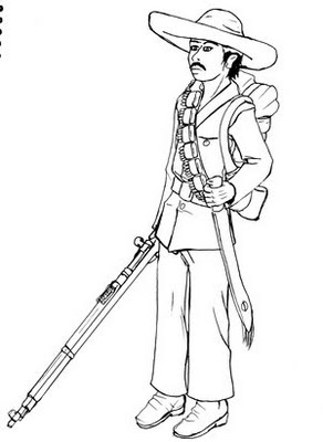 Dibujos Para Dibujar Dibujos Para Colorear Revolucion Mexicana