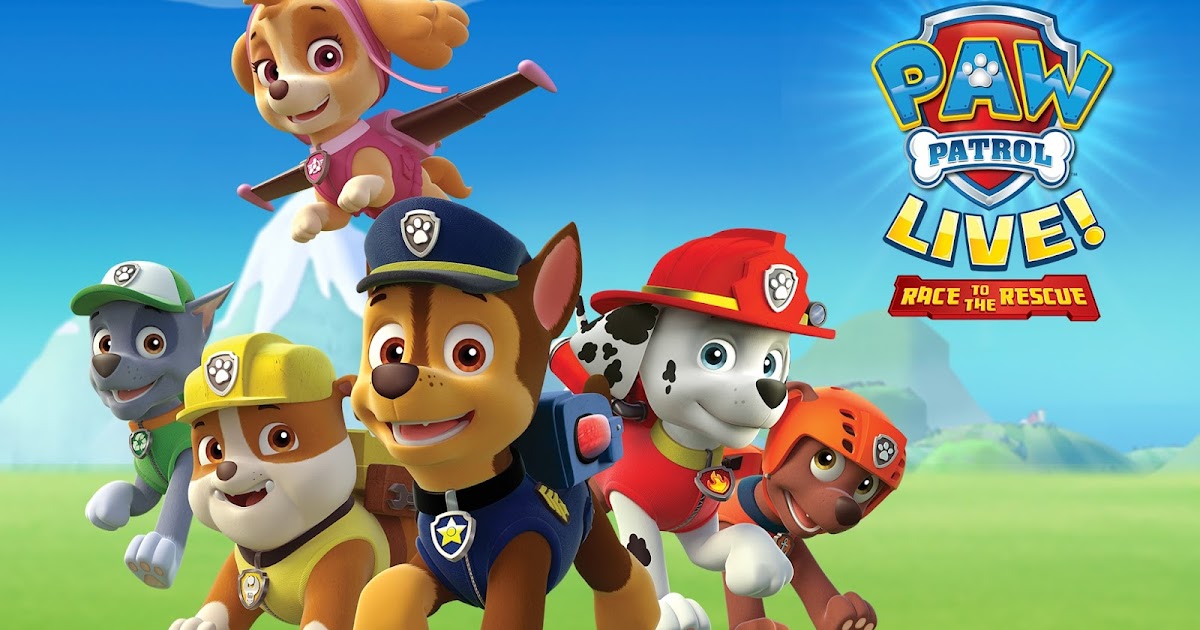 Paw Patrol Race To The Rescue Tour September Paw Patrol Race To The Rescue Tour September