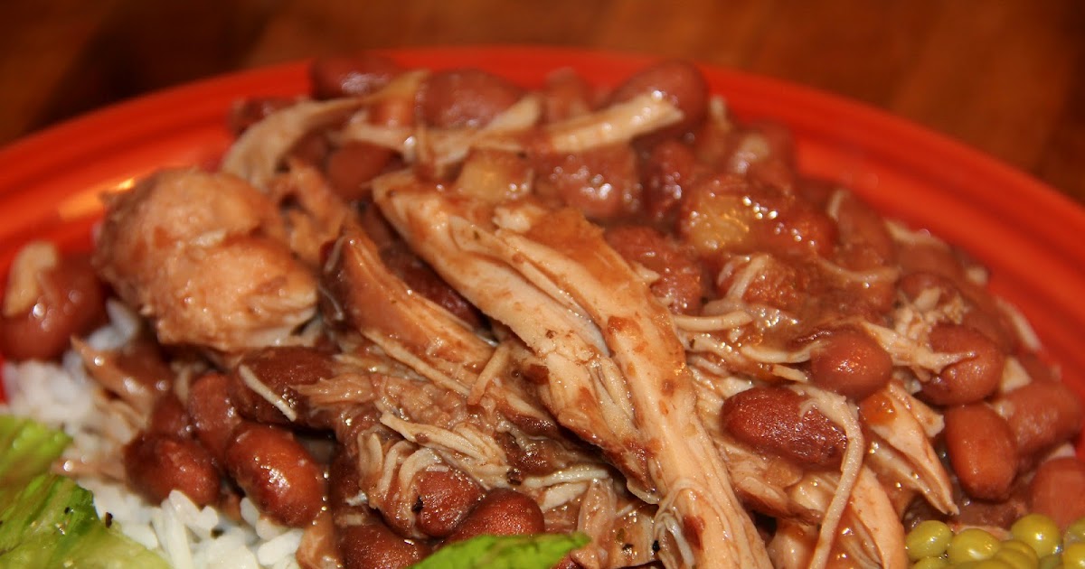 Deep South Dish Slow Cooker Pork and Beans