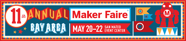 En la Maker Faire de San Mateo me encontrareis los días 21 y 22 de mayo