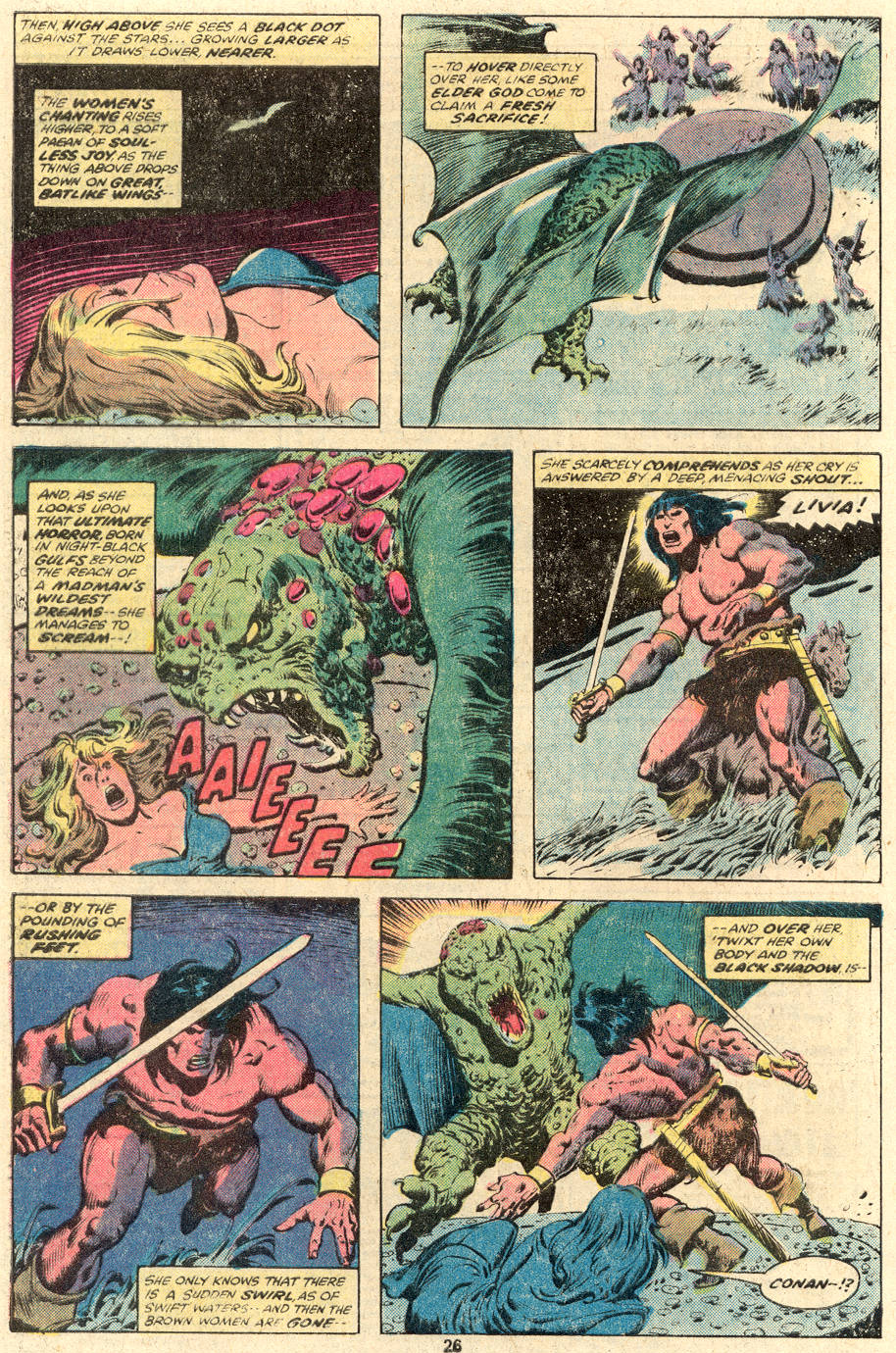 Read online Conan the Barbarian (1970) comic -  Issue #104 - 15