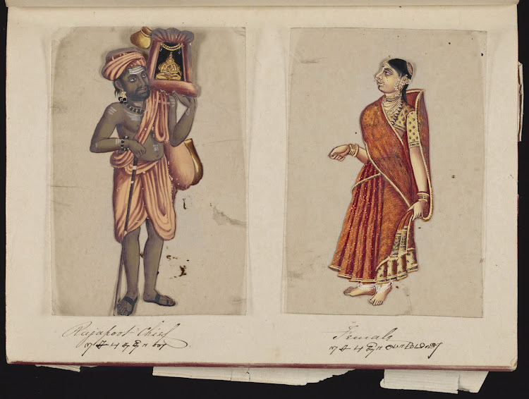Rajpoot Chief and Female